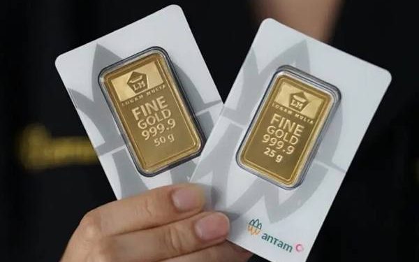 Harga Emas Antam Hari Ini Meroket Rp7.000, Cek Rinciannya! 1 ilustrasi emas antam.(istimewa)