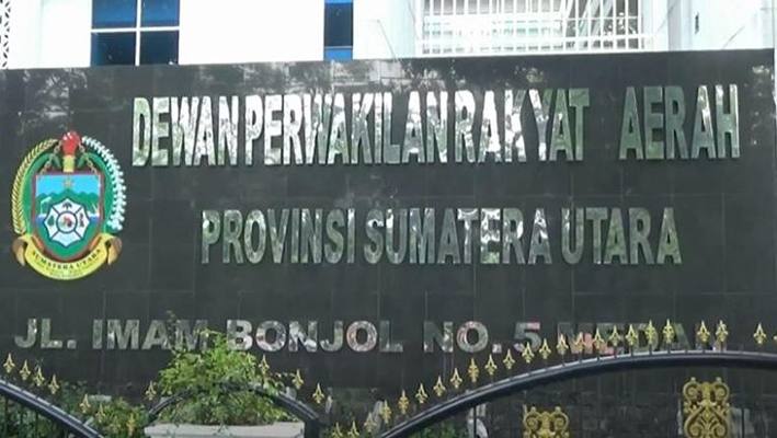 Foto: Ikustrasi gedung DPRD Sumut.(Ist)