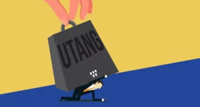 ilustrasi utang masyarakat.(rdb/istimewa)