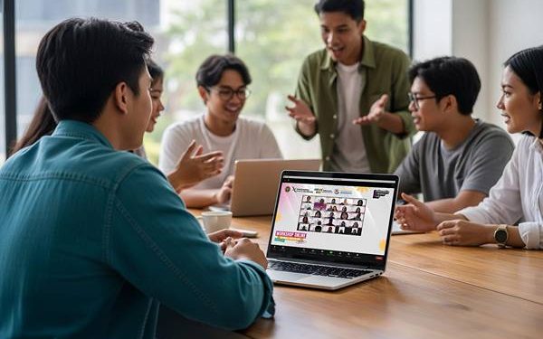 Indonesia Creator Hub hadir di Sumatera, tepatnya di Universitas Sumatra Utara (USU), Kamis (23/10/2025).(Dok:Indosat)