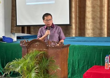 Kegiatan Sosialisasi Program Aneka Tunjangan Guru Non-ASN Tahun 2025 di Sekolah Methodist 1 Medan, Jalan Hang Tuah, Jumat (10/10).(Ist)