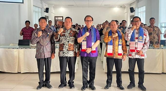 Kegiatan Sosialisasi dan Advokasi di Aula Kantor Bupati Samosir.(Dok:KPPU Kanwil I)
