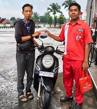 Pihak pengelola SPBU telah memberikan penggantian kerugian kepada seluruh konsumen yang terdampak.(Ist)