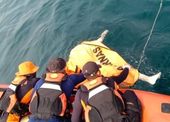 Foto: Nelayan Sialang Buah Sergai yang Hilang Diterjang Ombak Ditemukan di Batu Bara 2
