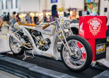 Foto: Honda Stylo 160 Antar Modifikator Indonesia ke Ajang Modifikasi Dunia Mooneyes, Jepang 1