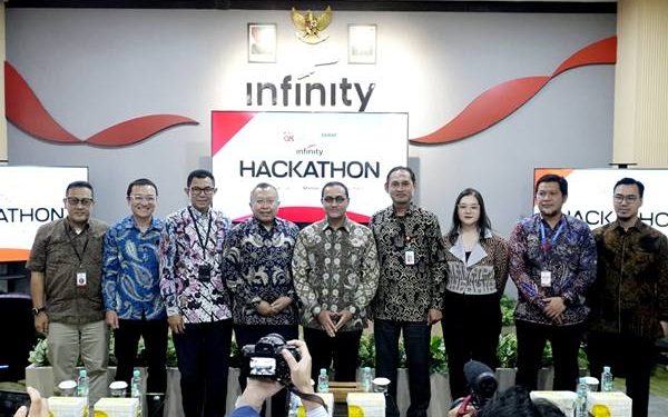 Kegiatan peluncuran Infinity Hackathon OJK-Ekraf 2025.(Dok:OJK)