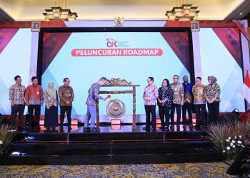Peluncuran Roadmap Pengembangan dan Penguatan Pergadaian (Roadmap Pergadaian) 2025-2030 di Jakarta, Senin.(Dok:OJK)