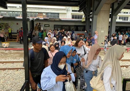 PT Railink mengumumkan pencapaian luar biasa dalam jumlah penumpang layanan Kereta Api Srilelawangsa sepanjang periode Januari hingga September 2025.(Dok:KAI Bandara)