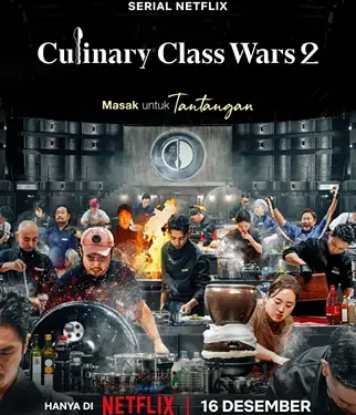 Netflix Umumkan 'Culinary Class Wars 2': Jadwal Tayang dan Detil Kompetisi 1 Culinary Class Wars 2' menjanjikan konflik kuliner yang lebih sengit.(Sumber: instagram @netflixid)