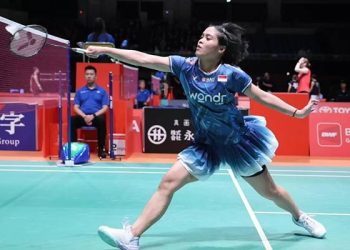 Foto: Gregoria Mariska Tunjung Lolos Semifinal Kumamoto Masters 2025 Setelah Kalahkan Wakil Tuan Rumah 1