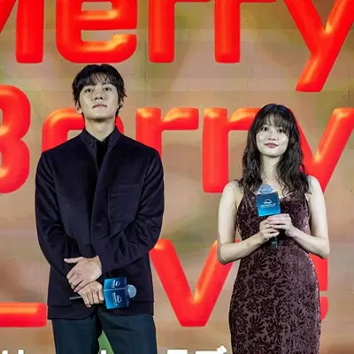 Foto: Ji Chang Wook dan Mio Imada di Disney+ Originals Preview 2025.(Foto: x.com/voicexist/beautynesia)