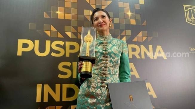 Foto: Prestasi gemilang diraih Sheila Dara Aisha di ajang bergengsi Festival Film Indonesia (FFI) 2025. (Suara.com/Rena Pangesti)