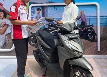 Foto: Honda Scoopy dan Beat Hiasi Spark Porseni 2025 USU 7