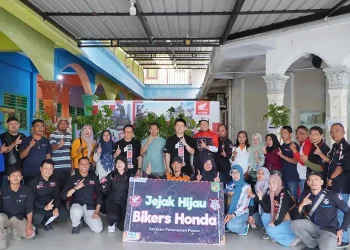Foto: Solid, Jejak Hijau Bikers Honda Hijaukan Teladan Barat dengan Ribuan Pohon 8