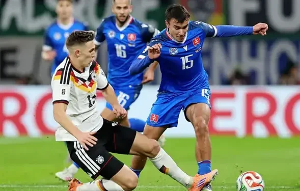 Pertandingan Jerman dan Slovakia.(Dok:UEFA)