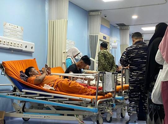Foto: Korban ledakan yang terjadi di SMAN 72 Kelapa Gading, Jakarta Utara, dikabarkan masih menjalani perawatan intensif di rumah sakit.(Istimewa)