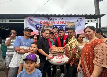 Foto: Solidaritas Bencana: Sofyan Tan Kerahkan Ribuan Mahasiswa PAMAS Buka Dapur Umum di Medan 3