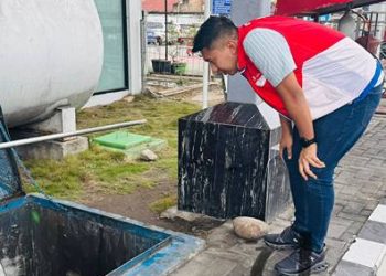 Cek Fakta Pertamina: Kabar Pertalite Oplosan di Kampung Lalang Medan Hoaks 1 Tim teknis Service Quality Pertamina Patra Niaga telah diterjunkan untuk melakukan pengecekan langsung ke SPBU di sekitar Kampung Lalang.(Dok:Pertamina Sumbagut)