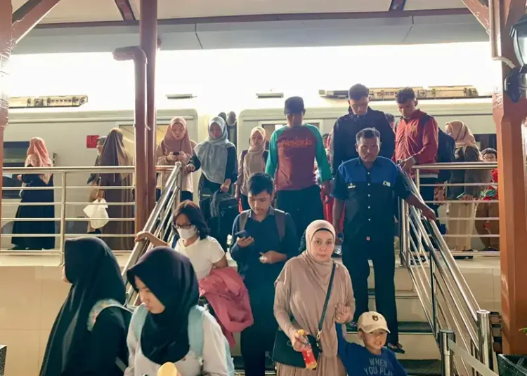 Foto: Operasional Kereta Api Bandara / Railink di wilayah Medan sempat mengalami penghentian sementara pada Kamis, 27 November 2025.(Dok:KAI Bandara)