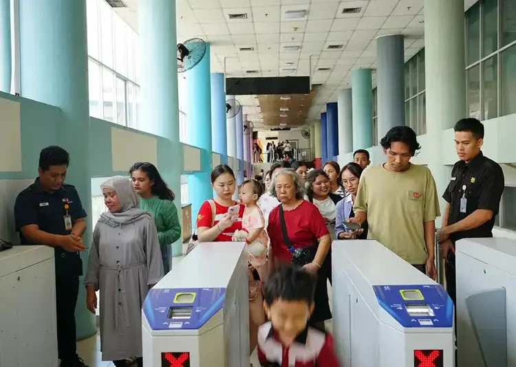 Foto: Railink mengumumkan adanya pembatalan layanan Kereta Api (KA) Srilelawangsa untuk relasi Medan–Binjai–Kualabingai yang dijadwalkan pada Jumat, 28 November 2025.(Dok:KAI Bandara)
