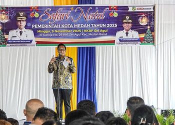 Foto: Pesan Natal Wali Kota Rico Waas: Pembangunan Inklusif & Gotong Royong Medan 7
