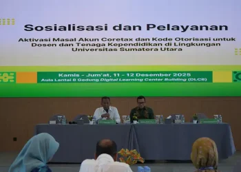 Foto: USU dan DJP Sumut I Sosialisasi Coretax: 700 Akun Aktif 1