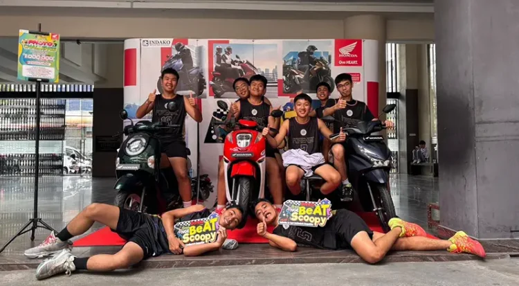 Foto: Exhibition Gen NGEBeAT Scoopy hadir selama rangkaian BASIC 2025 pada 11, 15, dan 19 Desember 2025 di Perguruan Buddhis Bodhicitta.(Ist)