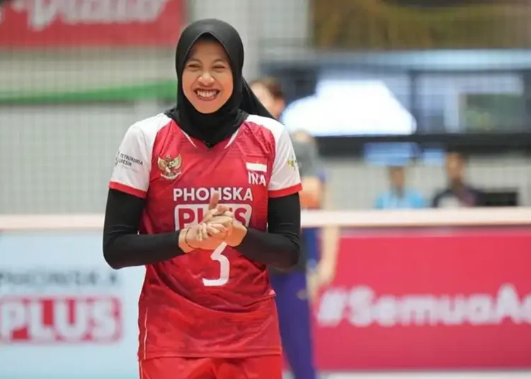 Foto: Megawati Hangestri, pevoli Indonesia.(Foto: Instagram/megawatihangestrip)