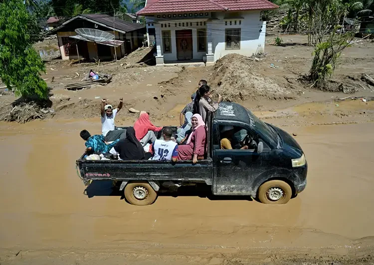 Foto: Kecamatan Tukka tercatat sebagai salah satu daerah yang mengalami dampak paling parah akibat bencana banjir dan longsor di Tapanuli Tengah.(Dok:Diskominfo Sumut)
