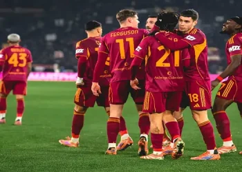 Foto: AS Roma Libas Genoa 3-1 di Stadion Olimpico 1