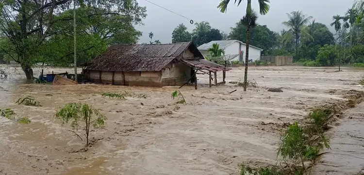 Foto: BNPB melaporkan total jumlah korban meninggal dunia banjir bandang dan tanah longsor, di wilayah Pulau Sumatra telah menembus angka seribu jiwa.(BNPB)