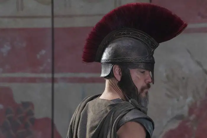 Foto: Matt Damon sebagai Odysseus dalam film The Odyssey (Foto: Universal Pictures)