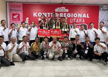 Foto: Perkuat Kompetensi Vokasi, Juara Kontes Regional SMK Honda Sumut Siap Tampil ke Ajang Nasional 10