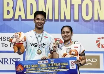 Foto: Dejan/Bernadine Sabet Gelar BWF Syed Modi 2025 2