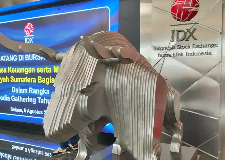 Foto: ilustrasi IHSG.(SeputarSumut/Siong)