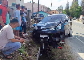 Foto: Laka Lantas Toba: Xenia Tabrak Vario di Jalinsum 3
