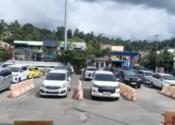 Foto: Kendaraan Masuk Samosir Meningkat Signifikan 6