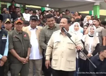 Foto: Prabowo: Pengungsi Langkat Sumut Tak Akan Ditinggalkan 2