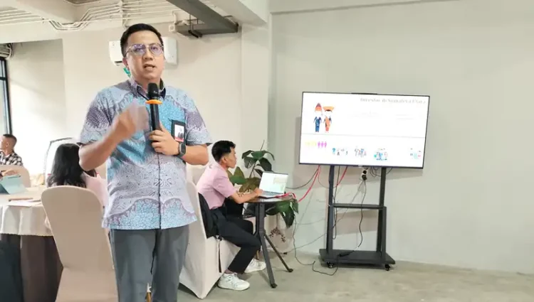 Foto: Kepala Bursa Efek Indonesia (BEI) Kantor Perwakilan Provinsi Sumatera Utara, M Pintor Nasution.(SeputarSumut/Asiong)