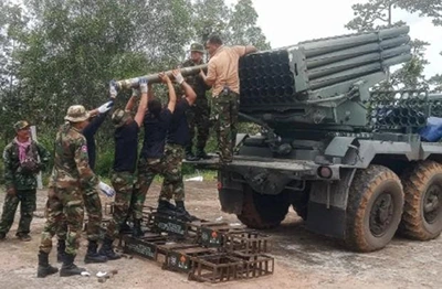 Foto: Thailand maupun Kamboja tampaknya telah melakukan persiapan yang sangat matang.(Foto: NBC)