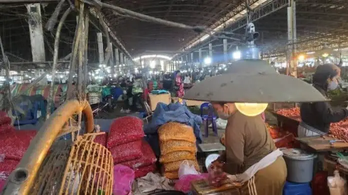 Foto: Pasar Induk Lau Chi, Tuntungan, Medan.(Istimewa)