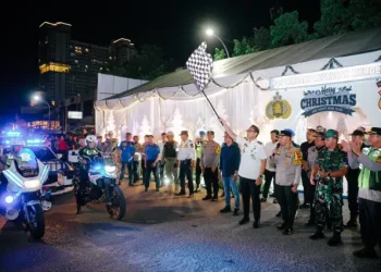 Foto: Rico Waas Pastikan Malam Natal di Medan Aman 10