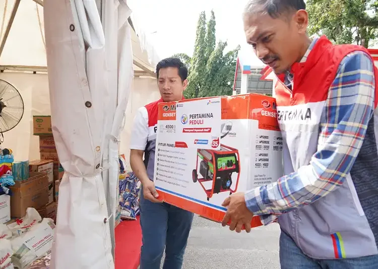 Foto: Pertamina Patra Niaga Regional Sumbagut kembali menambahkan posko bantuan melalui Posko Hub Pertamina Peduli di Kantor Region Medan dan Kantor Cabang Banda Aceh.(Dok:Pertamina Sumbagut)