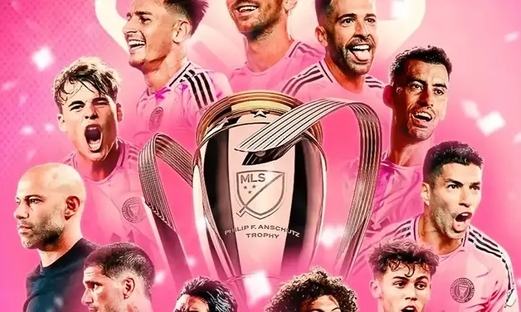 Foto: Poster kemenangan Inter Miami.(/@MLS)