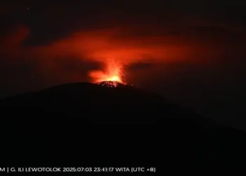 Gunung Ile Lewotolok Alami 278 Kali Letusan