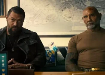 Jason Momoa Dave Bautista di The Wrecking Crew