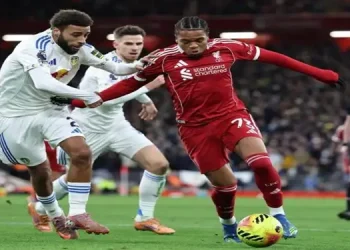 Foto: Skor Kacamata, Liverpool Gagal Menang Lawan Leeds 5