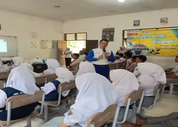 Satu Hati untuk Keselamatan, Indako Ajak Pelajar SMKN 1 Galang #cari_aman