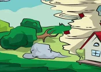 Angin Puting Beliung Terjang Tarutung Taput