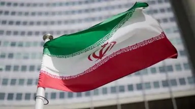 Foto: Bendera Iran.(Bloomberg)